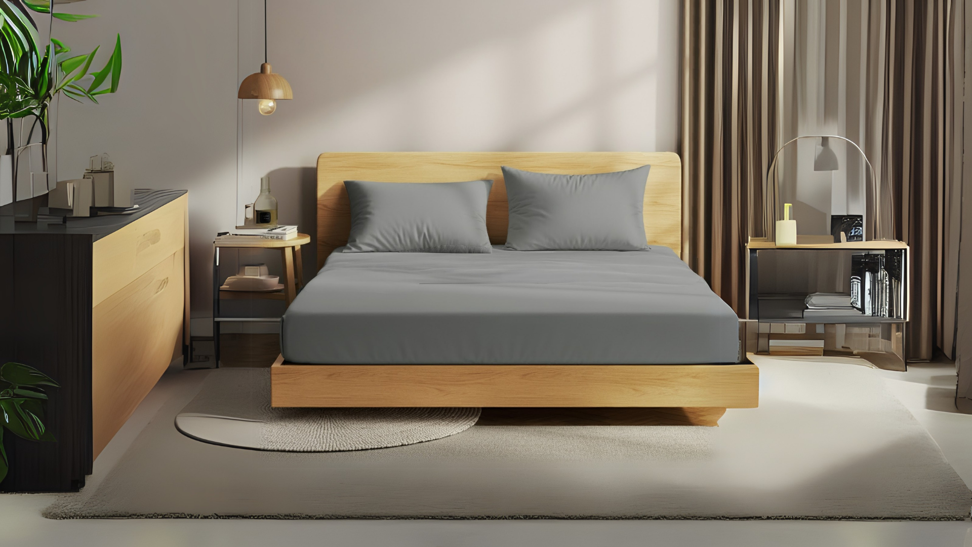 Premium Jersey Fitted Sheet | 100% Soft Breathable Cotton, Deep Pocket