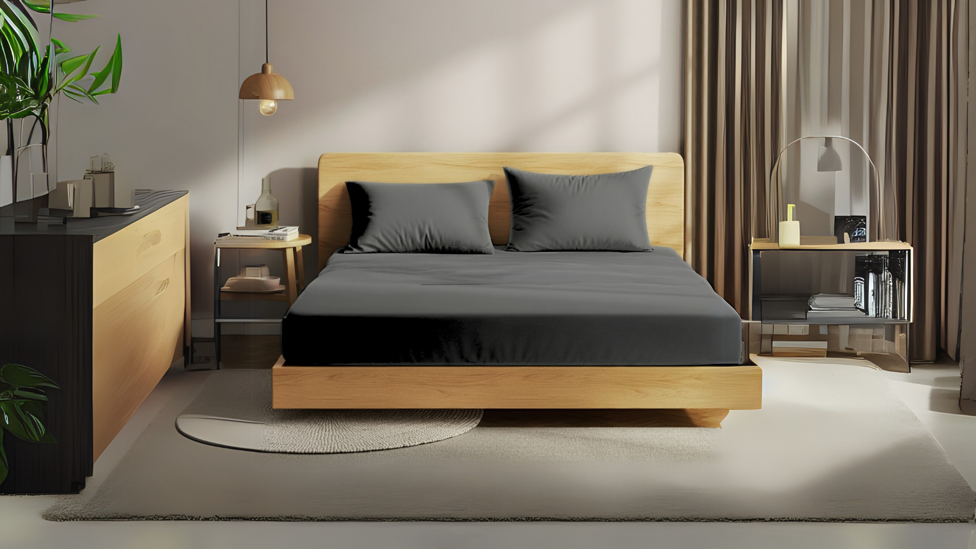 Premium Jersey Fitted Sheet | 100% Soft Breathable Cotton, Deep Pocket