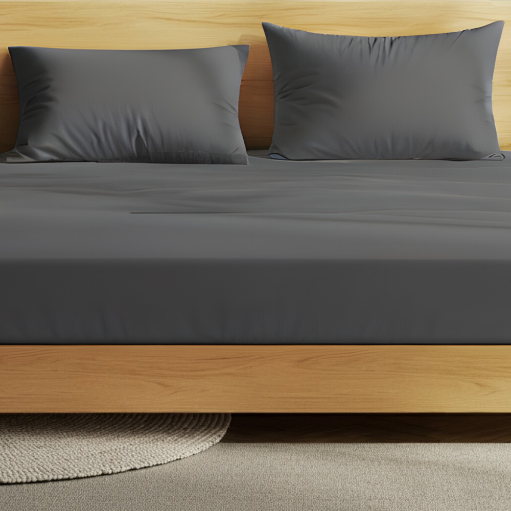 Premium Jersey Fitted Sheet | 100% Soft Breathable Cotton, Deep Pocket