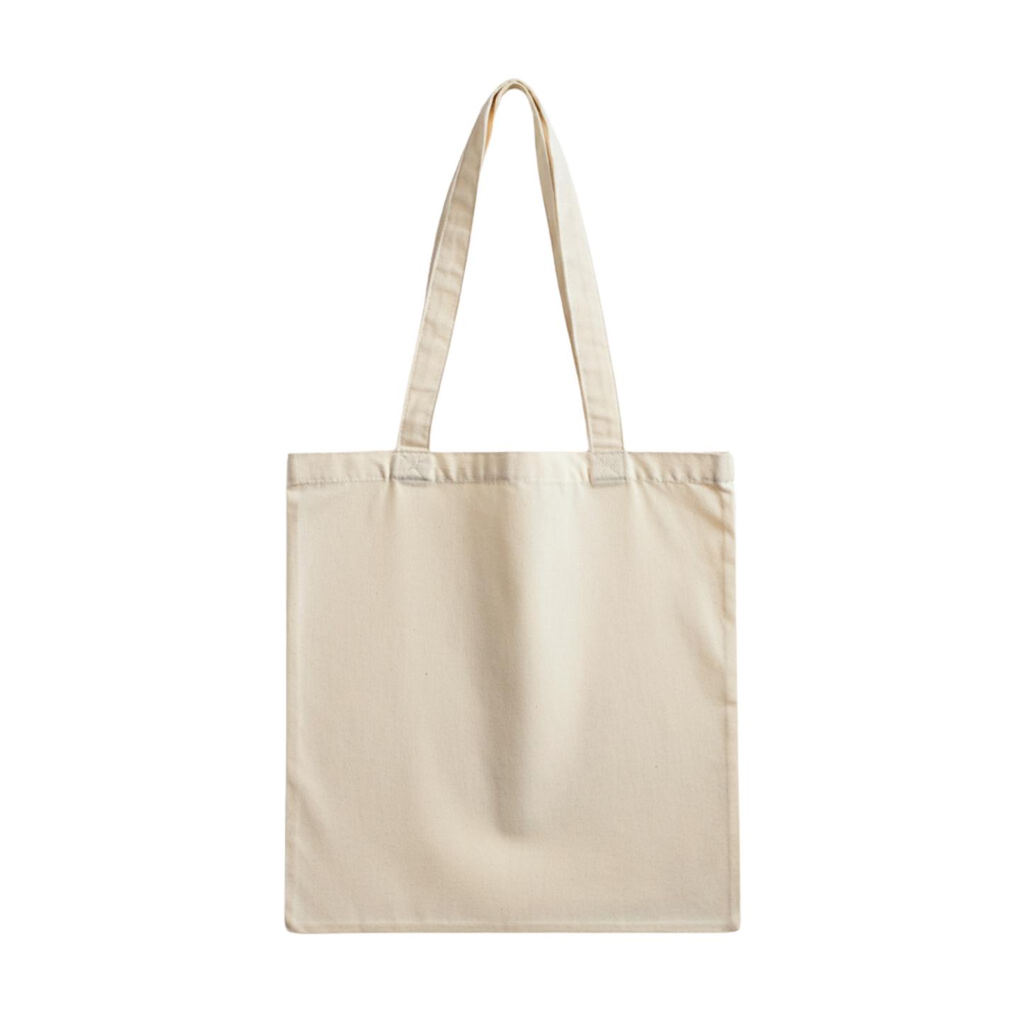 Cotton Shopping Bag 38x42 cm, Plain, for Decorating, 145 g/m²