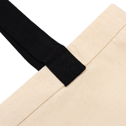 Hochwertige, robuste Baumwolltasche, 220 g/m², mit schwarzen Griffen – 38x42 cm, 2er-Pack, umweltfreundliche, wiederverwendbare Einkaufstaschen für individuellen Druck