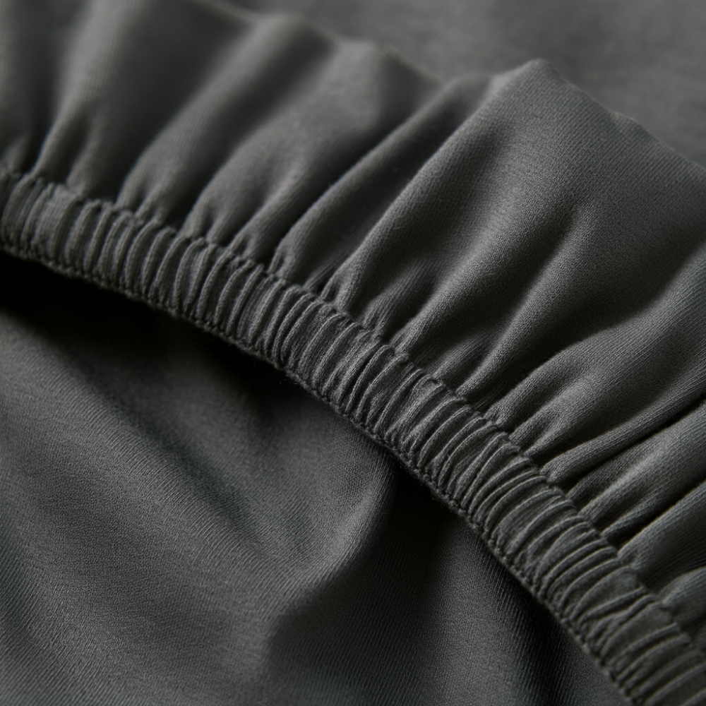 Premium Jersey Fitted Sheet | 100% Soft Breathable Cotton, Deep Pocket