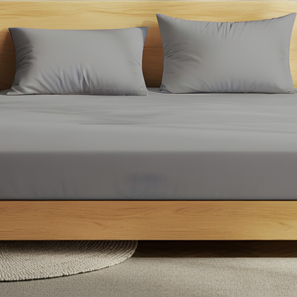 Premium Jersey Fitted Sheet | 100% Soft Breathable Cotton, Deep Pocket