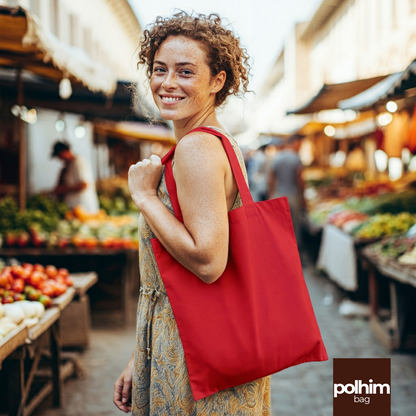 Eco-Friendly 38x42cm Cotton Shopping Bag 140gsm